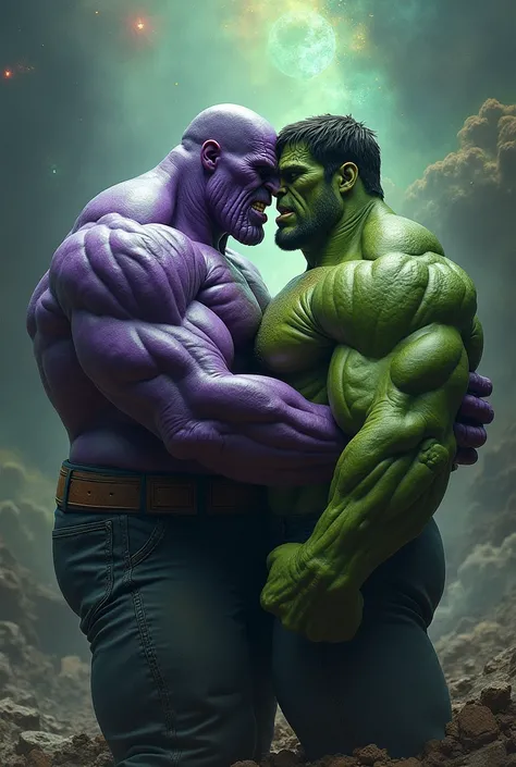 thanos kiss penis_the hulk