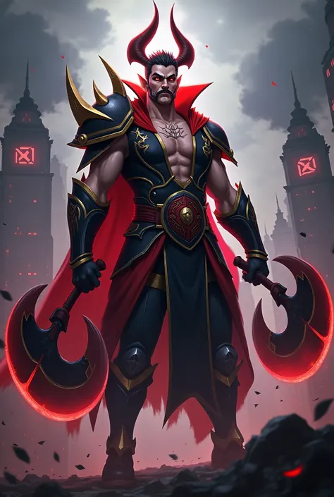 I want a Draven mobile wallpaper from League of Legends with lots of photos. 