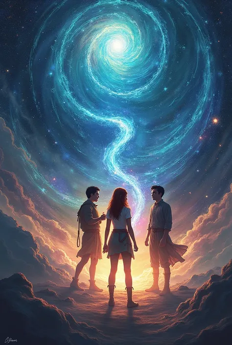 (pThe Melody of the Cosmos
Concept: The cover showcases a grand, swirling vortex of musical notes and cosmic energy, with the universe itself appearing to be shaped by the music. At the center of this vortex is Kara holding musical instrument,  Ren her mal...