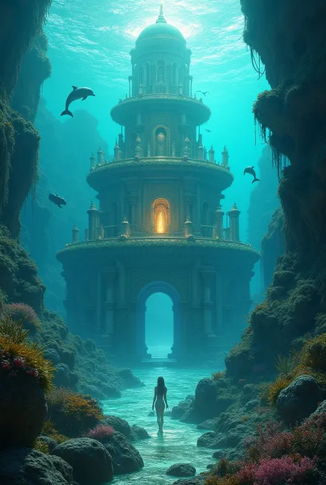 In the depths where oceans sway,
Lies Atlantis, where legends play.
A city of dreams, long lost to time,
Found in a jellyfishs gentle rhyme.

Within the bell, a world concealed,
Magnificent and long revealed.
Aqua hues in shimmering dance,
Atlantis glows i...