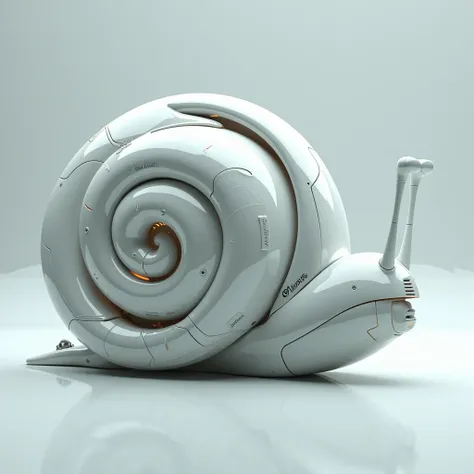 Design a car or bike based on the snail shape、Please draw each part in detail、Photorealistic concept art、(Highest quality, masterpiece, High resolution)、8k、wallpaper、