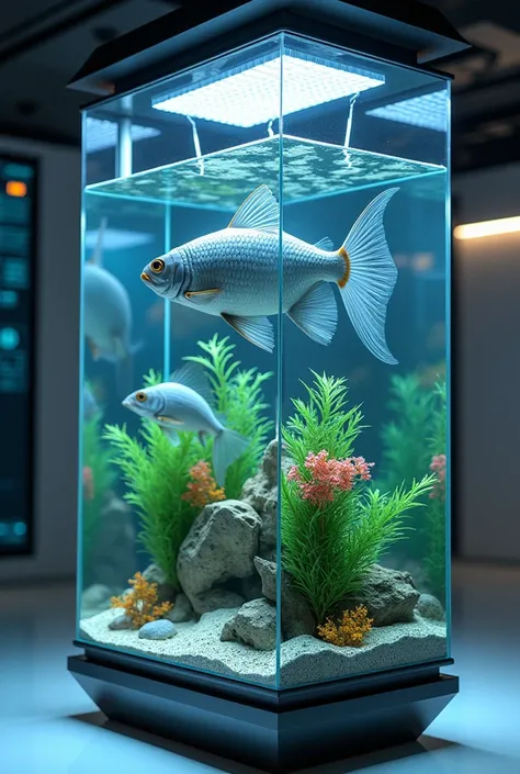 Fish Tank，Structurally Correct Fish，Intelligent management，Big Data，cultivation，Technological，Information Panel