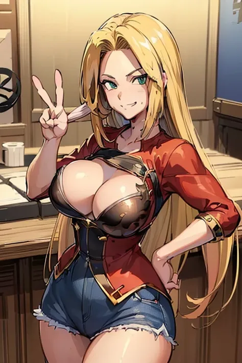 8k(small jeans,Red dress)
Masterpiece(woman,Huge breasts,Huge breasts:1.５,とても唇が赤いHuge breastsを強調,Big Ass,Narrow waist,Long legs,Green Eyes Standing)
8k(((Anime Style,Henyohe 8k((Anime Style,A sloppy smile,What we are looking for,Face mischievous face,The f...