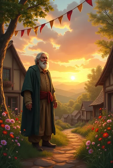 Henry appears, revealing himself as a former villager thought lost forever. The villagers welcome him back, and he shares his knowledge to ensure the villages prosperity.