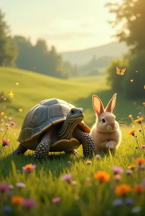 Turtle and rabbit