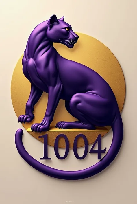 A purple panther logo with the number 1004
MOST BEAUTIFUL 