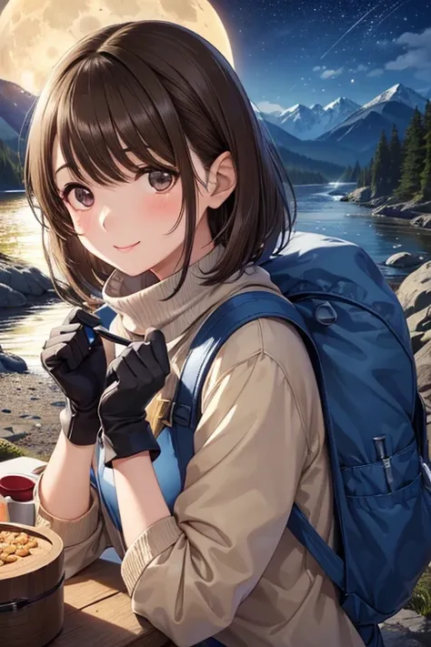 anegasaki nene、Shiny brown hair, short hair, (Beautiful brown eyes、Sparkling eyes, Fine grain)、smile、Ultra-detailed eyes、Very detailed顔, Very detailed目,



1 female((Upper body selfie, Happy)), masterpiece, Highest quality, Very detailed, alone, Outdoor, (...