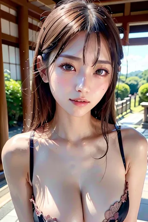 ((Japan 3 women))、((threesome))、hightquality、Glossy glossy skin、((glistning skin))、Lush bust、((​masterpiece、top-quality、ultra-detailliert、Film Light、intricate-detail、hight resolution、ighly detailed))
