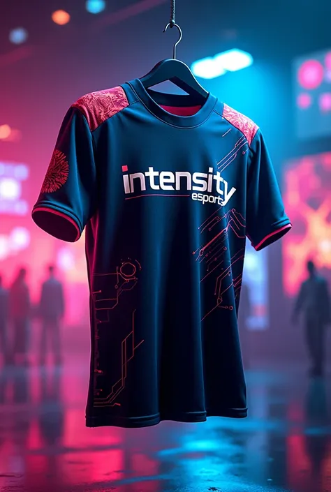 eSports jersey design using intensity eSports name
