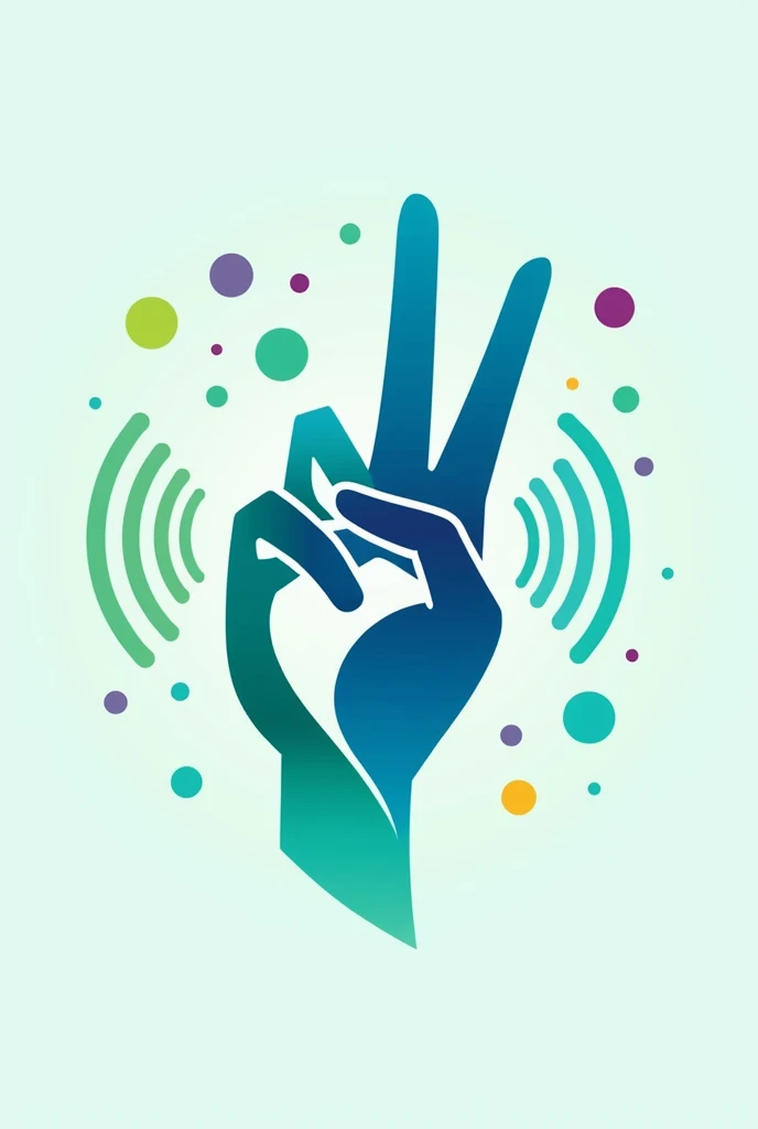 Create a logo with accessibility for the deaf.