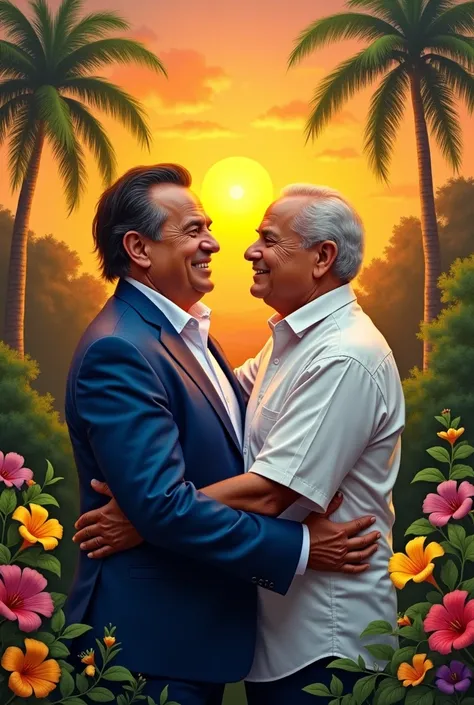 Bolsonaro hugging Lula, a realistic scenario