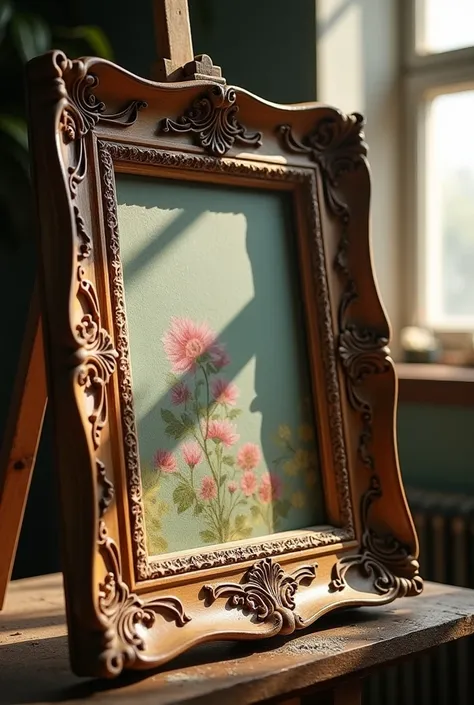 wooden frame

