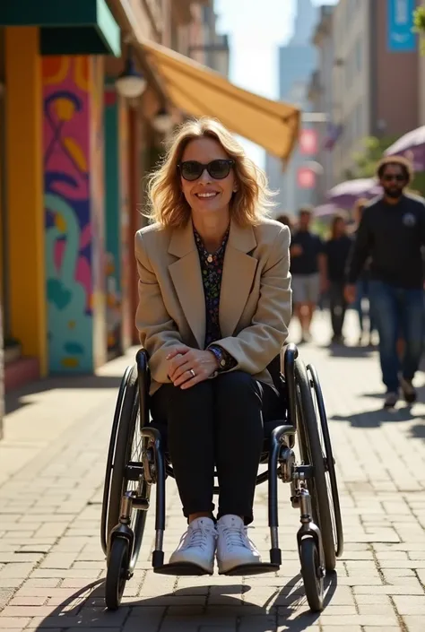 Emily Blunt Wheelchair 