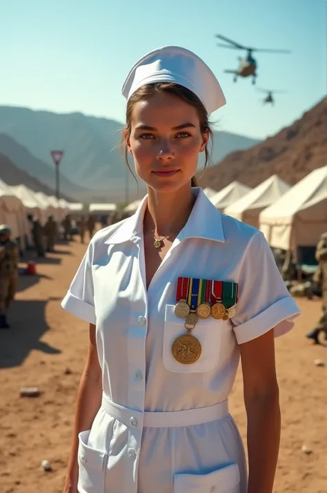 Nurse with a military dream