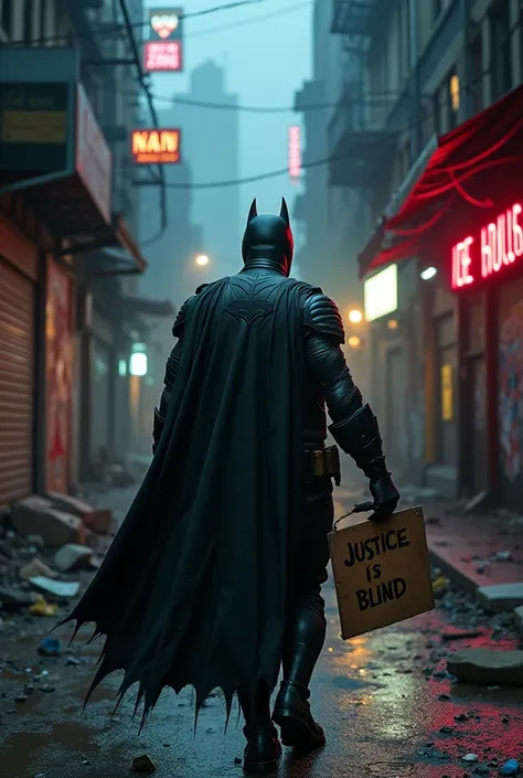 Homeless Batman 