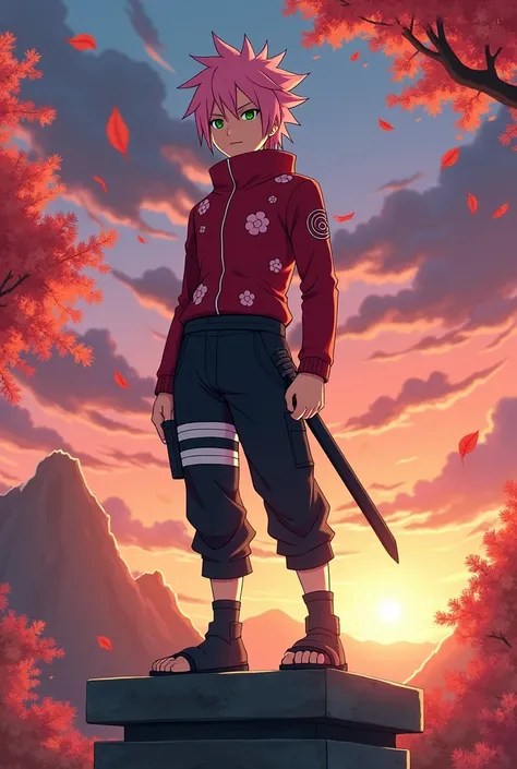 Naruto version Sakura, male
