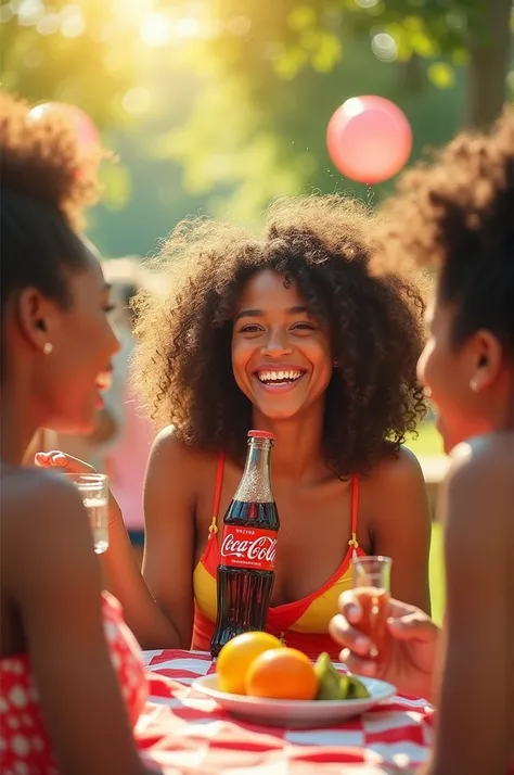 advertising campaign and create copywriting examples with the help of AI, select 5 best and create sketches of Coca-Cola ads 