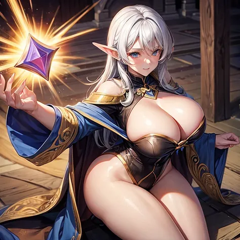 Mature Woman　archmage　Large Breasts