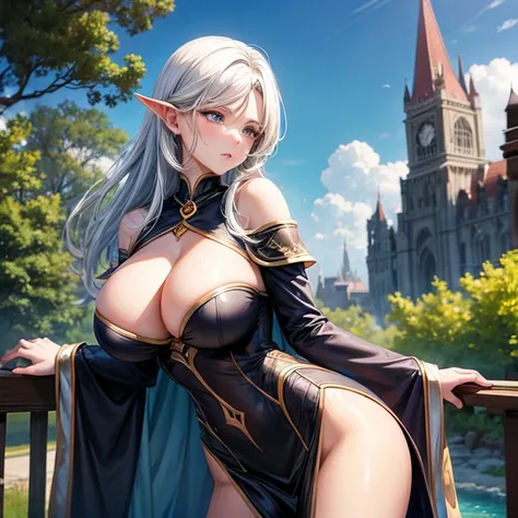 Mature Woman　archmage　Large Breasts