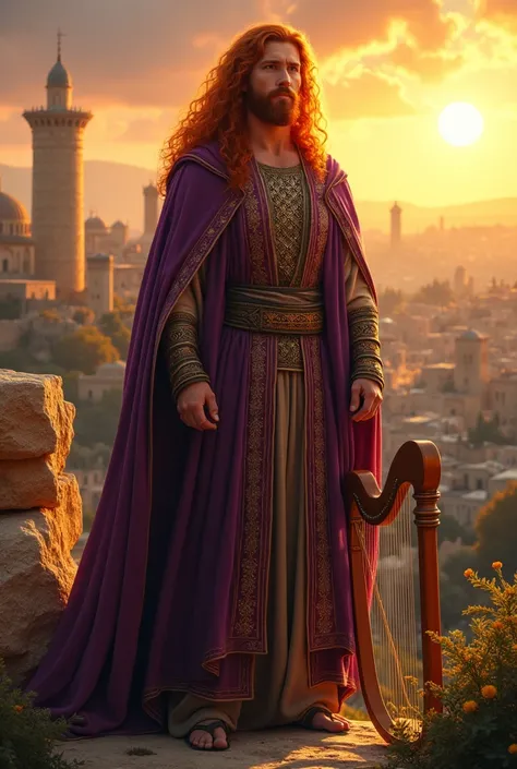 Davi, King of the Bible. He must be redheaded.