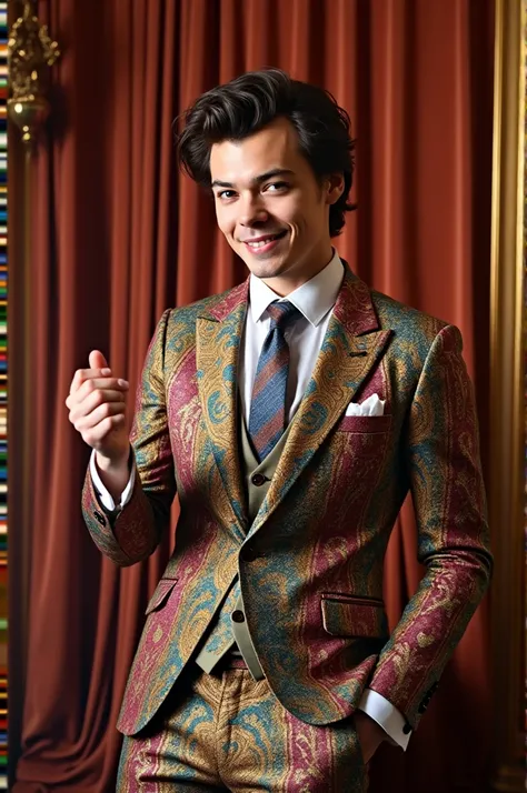 Harry styles usando traje