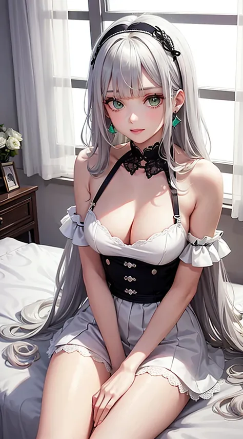 Character Details:, - Gender: 1 Girl. - Style: Anime, - Body Type: Attractive body, nice body, nice legs, slim tights, nice arms, nice shoulders. - Breast: (Breast:1.2)- Facial Feature: Beautiful, Gorgeous, Teenager, Fresh, Young. - Expression: Small smile...