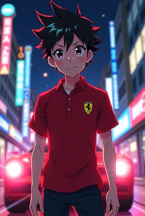  with ferrari shirt, anime, hentai