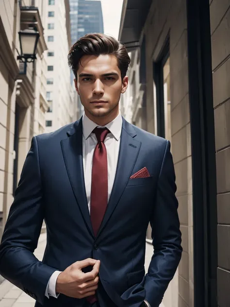 men in suits who are hostile to beautiful women