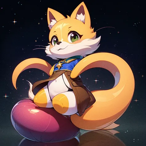 Cute little star fox, In the Peach Galaxy