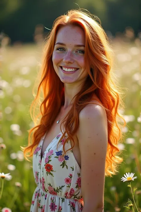 redhead woman