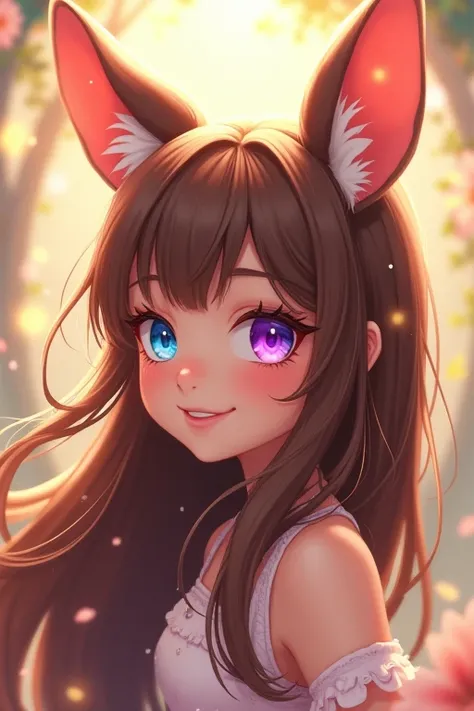 chest, Gaze, Long Hair, chest, solo, smile, Shortcuts, Open your mouth, Brown Hair, Blonde, Cat ear, Cat ear, Cat ear, Bunny ears, Animal ears, Bunny ears, Earrings, Earrings, smile, blue eyes, Open your mouth, Purple eyes, Golden Eyes, Closed eyes, Close ...