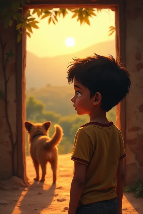 Rahul, a young boy living in a small village, repeatedly expresses his wish for a dog to his parents. His eyes are filled with a deep longing, and his face shows dissatisfaction and a sense of incompleteness. His parents understand his emotions but are una...