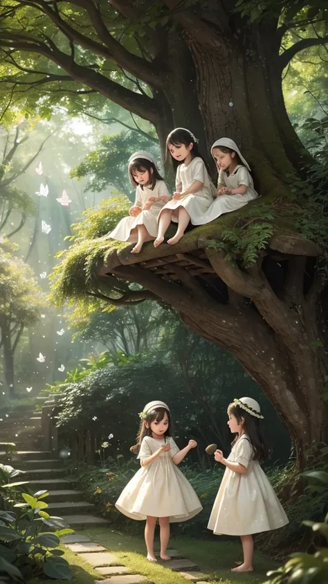 Do you hear this magical ringing? Maybe its the rustle of leaves? Or are there drops of mushroom rain? Or maybe the singing of butterflies? No, its the little angels frolicking, whose laughter on August 18 is heard especially clearly.