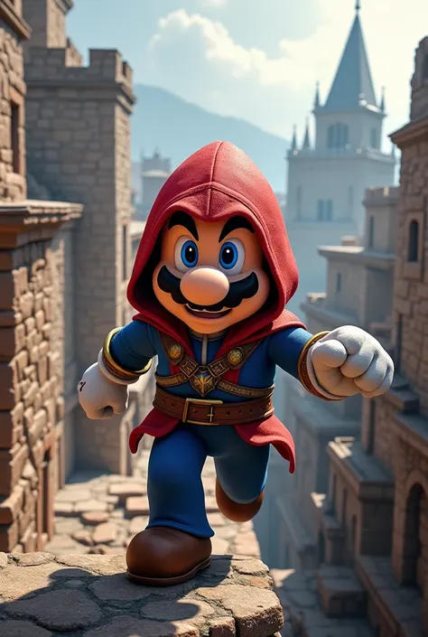 Super Mario dans le jeu assassin creed 