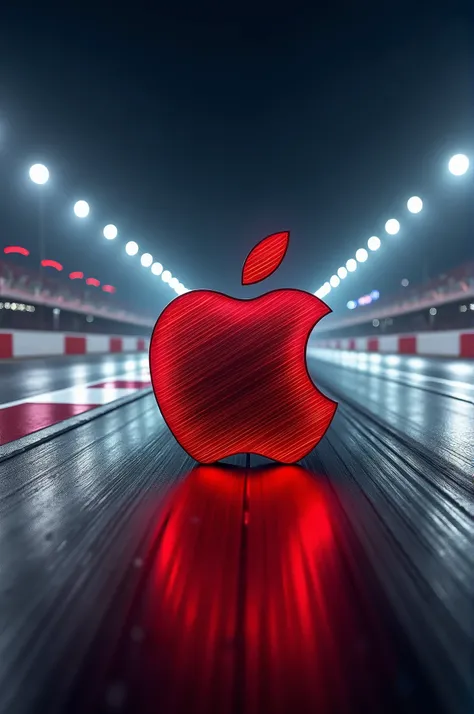 Make logo of Apple Inc., for Formula 1 Cars