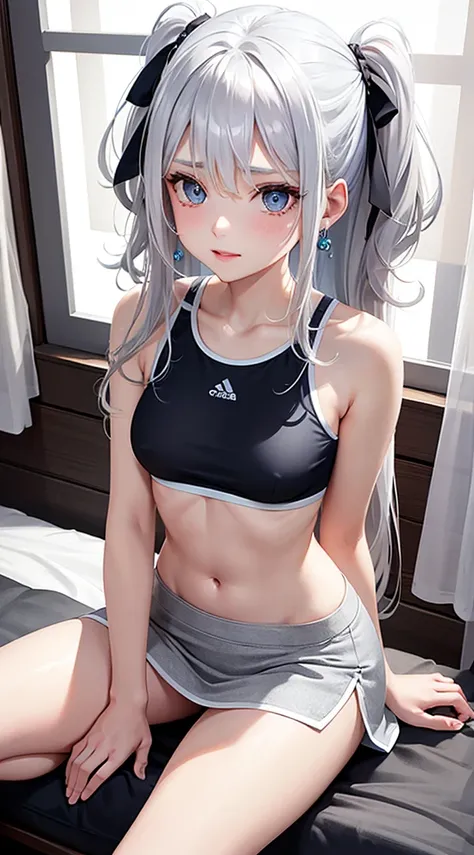 Character Details:, - Gender: 1 Girl. - Style: Anime, - Body Type: Attractive body, nice body, nice legs, tights, nice arms, nice shoulders. - Breast: (Breast:1.2)- Facial Feature: Beautiful, Gorgeous, Teenager, Fresh, Young. - Expression: Small smile, blu...