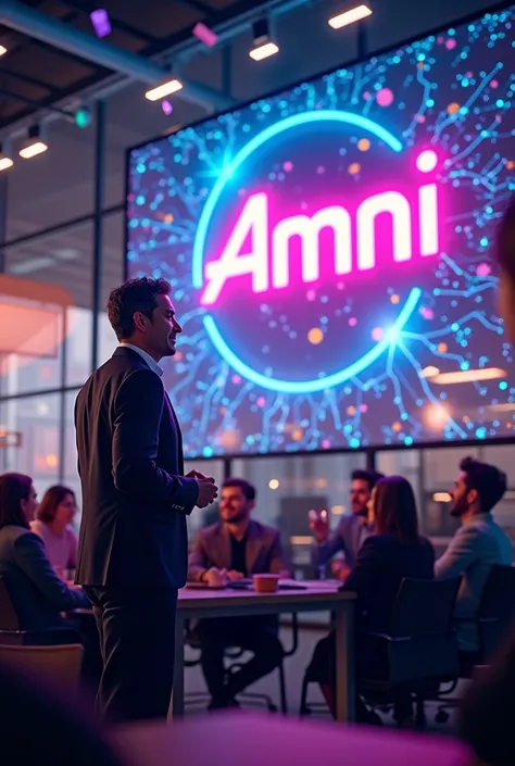 Ammi company announcement, with the big name ammi 
