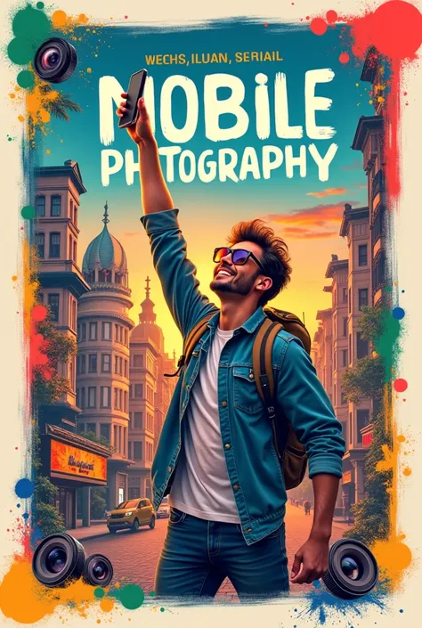 Create a poster for mobile photography competition