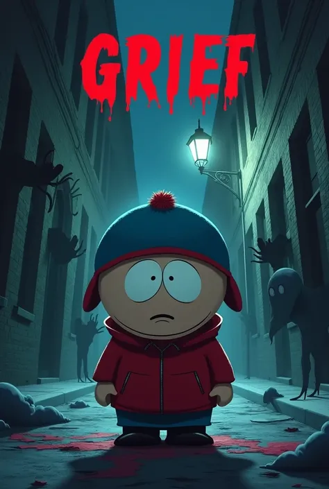 South park: stans grieving horror movie poster 