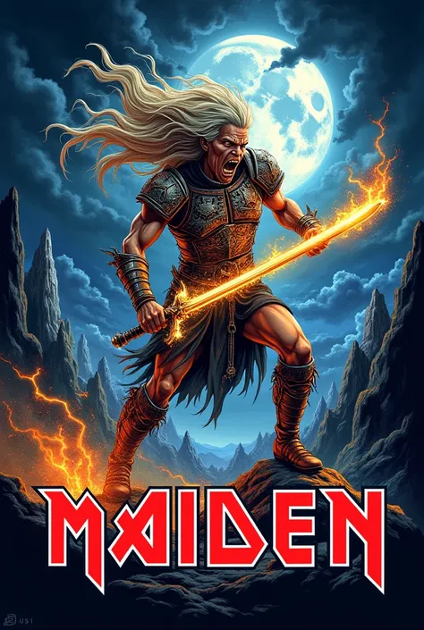 Iron Maiden design for a t-shirt
