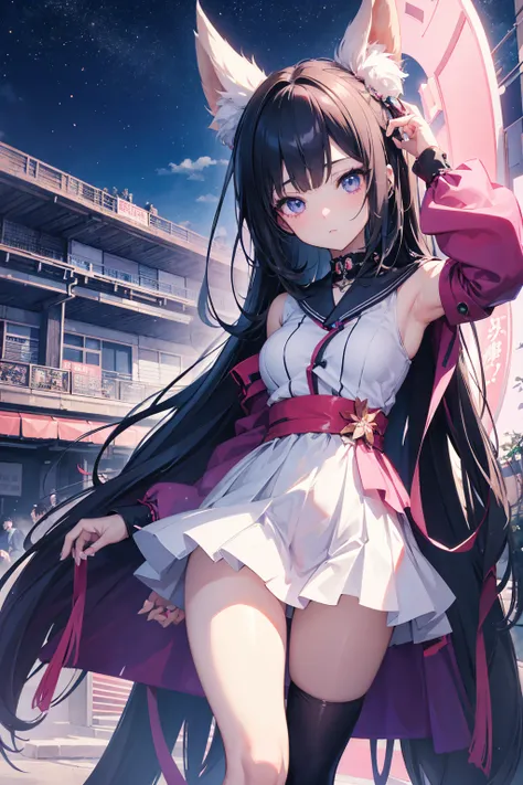 3D anime-inspired artworks, virtual beauty, futuristic aesthetics,brings to life a unique anime girl, blending the charm of traditional idol culture with cutting-edge digital artistry, world where dreams and reality intertwine, essence of modern anime in s...