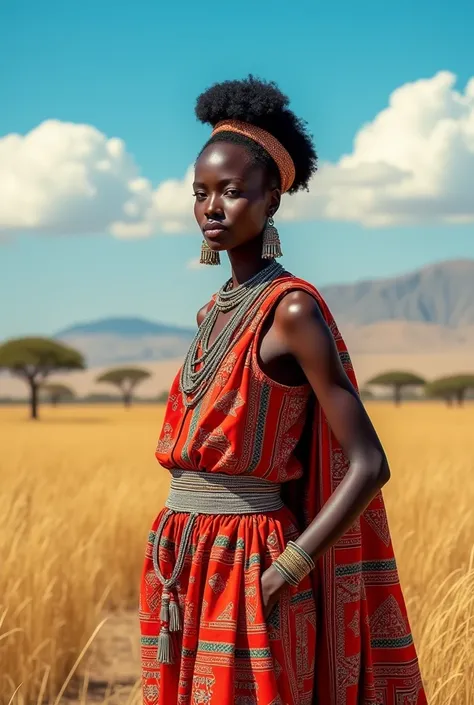 Oshiwambo woman from Namibia