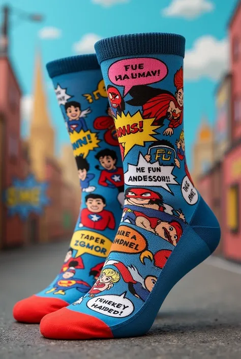 Comic socks 