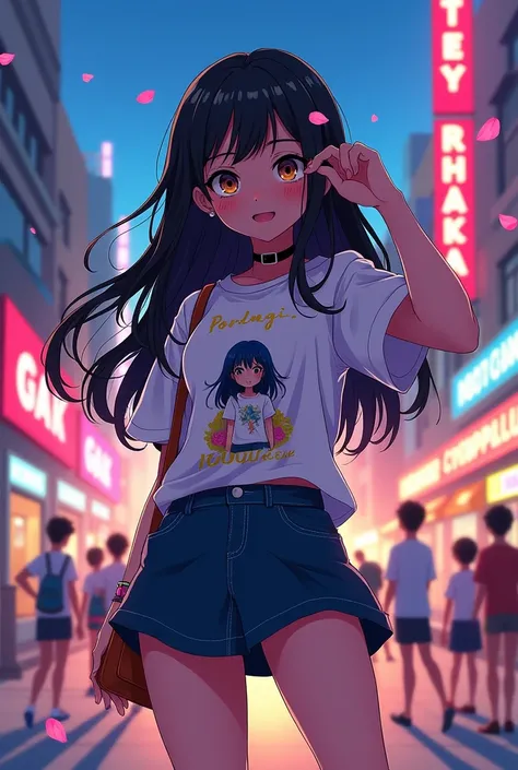 take a picture of mia khalifa anime 


