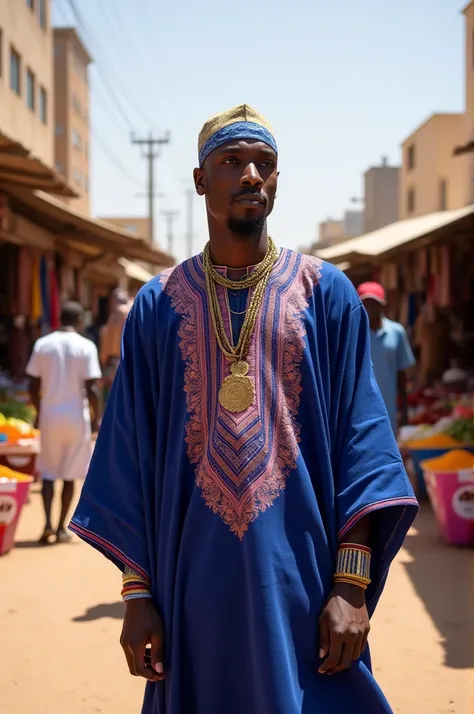 A Chadian man in the Chadian capital 