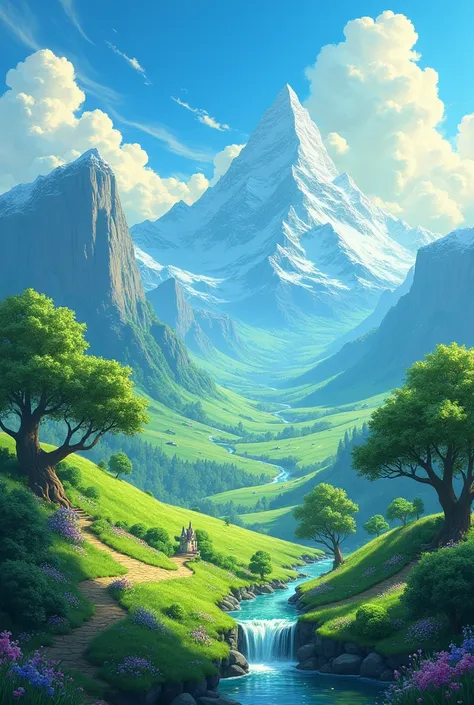 Fantasy Zelda Landscape 