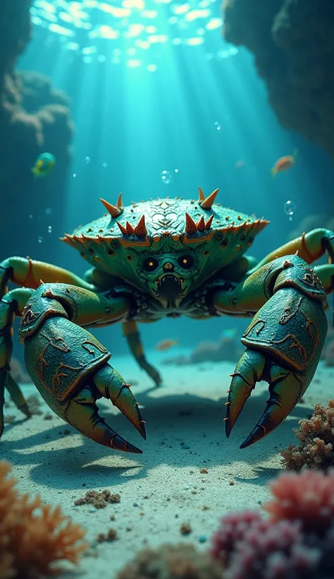 Sea Devil Dragon Crab 