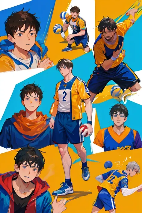 mens volleyball team image