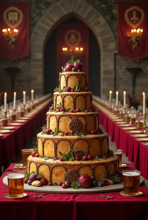 Medieval cake