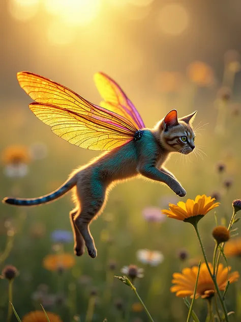 dragonfly cat